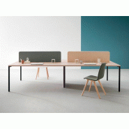 Bureau bench 4 personnes design italien epuré Bureau bench 4 personnes design italien epuré