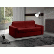CANAPÉ LIT 3-4 PLACES MASTER CONVERTIBLE EXPRESS 160 CM MICROFIBRE BORDEAUX MATELAS 18 CM INCLUS. CANAPÉ LIT 3-4 PLACES MASTER CONVERTIBLE EXPRESS 160 CM MICROFIBRE BORDEAUX MATELAS 18 CM INCLUS.