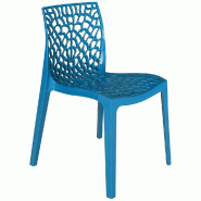 Chaise Jade - Bleue / GOLDINOX - bleu plastique polypropylène 3701770836475