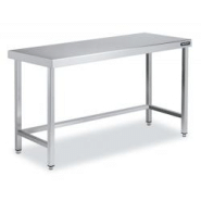 Distform table Inox Centrale 2400x700 avec Renforts - 641094354909