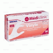 Gants vinyle mediclinic