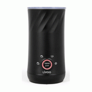 LIVOO Mousseur à Lait 500w 0.3l Noir DOD226N - noir 3523930113383