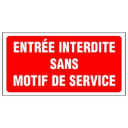 Panneaux rigides 960x480 mm interdictions dangers indications - PNGPSC-NV15/EISS_0