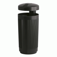 Poubelle D'extérieur avec auvent 50 L Poubelle D'extérieur avec auvent 50 L