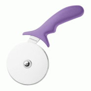 Roulette à pizza professionnelle - Violet HACCP spécial allergènes - 102mm | Hygiplas