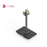 Support FH autostable - 2 FH30 (40m) - Hauteur 40m, Capacité Ø380mm maxi chacun