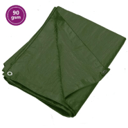 Vidaxl bâche 90 g/m² 2x3 m vert pehd 151513 Vidaxl bâche 90 g/m² 2x3 m vert pehd 151513