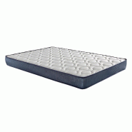 WELLHOME Matelas ONIRIA VISCO 135x190 cm hauteur 18 cm respirant, adaptable et hypoallergénique - blanc WH14691M WELLHOME Matelas ONIRIA VISCO 135x190 cm hauteur 18 cm respirant, adaptable et hypoallergénique - blanc WH14691M