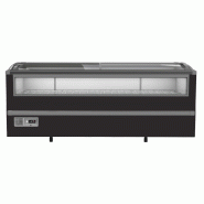 Congélateur noir portes coulissantes pour supermarché 1005 l tempér... - P7072.0030