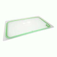 Couvercle Polypropylène étanche GN 1/1 - HACCP Vert - Gastroland - vert plastique polypropylène 3701666009730
