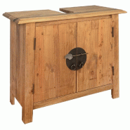 Helloshop26 - Meuble-lavabo de salle de bains recyclé 70 x 32 x 63 cm pin massif 02_0006888 - 3000372847767