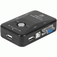Mini kvm switch vga/usb 2 ports 60102