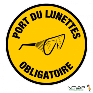 Panneaux rigides ronds jaune 300 mm avertissements dangers - PNRPSC-NV04/OLNT_0