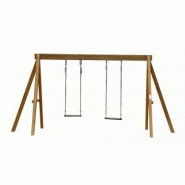 Portique balançoire 2 m - Modèles pour enfants de 3 à 12 ans - PIN NORD ROUGE Portique balançoire 2 m - Modèles pour enfants de 3 à 12 ans - PIN NORD ROUGE