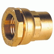 Raccord laiton droit f 33x42 pe40 Raccord laiton droit f 33x42 pe40