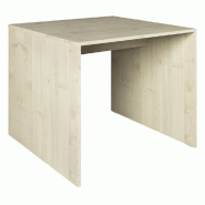 Table de présentation Vertigo érable 90x90x76cm