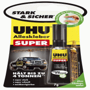 UHU Colle universelle Super Strong & Safe, 7 g, sur blister - 46960