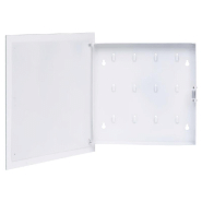 Vidaxl boîte à clés avec panneau magnétique blanc 35x35x5,5 cm 322776