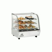 Vitrine inox chauffante 120 Litres 1100 W, 220 V - MONO