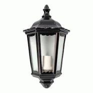 Applique Aluminium et Verre Pour Mur Ip44 E27 100W Couleur Noire 25X12X43Cm Modèle Milan Edm - 8425998732153 Applique Aluminium et Verre Pour Mur Ip44 E27 100W Couleur Noire 25X12X43Cm Modèle Milan Edm - 8425998732153