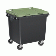 Containers Citybac® 1000 litres latéral fabriqués en France - CTNHDGRAVTG-SL16