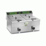 Friteuse 2x10 litres avec robinet - Fama - 0605848806304
