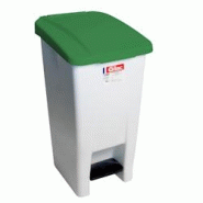 GILAC Poubelle à pédale économique 60 L, 80 L, 120 L - avec roues - 5 couleurs - 60 L - Vert G618011 - vert 3573678699557 GILAC Poubelle à pédale économique 60 L, 80 L, 120 L - avec roues - 5 couleurs - 60 L - Vert G618011 - vert 3573678699557