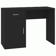Helloshop26 - Bureau table poste de travail meuble d'ordinateur informatique étude avec tiroir et armoire 100 x 40 x 73 cm bois 02_0023454 - 30002143 Helloshop26 - Bureau table poste de travail meuble d'ordinateur informatique étude avec tiroir et armoire 100 x 40 x 73 cm bois 02_0023454 - 30002143
