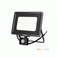 KOBI Projecteur avec détecteur de mouvement LED MHC 50W noir 6500K IP65 blanc froid - 5902846018285_0