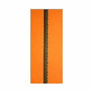 Lame de scie à ruban en acier trempée - Multiusage : bois plastique pvc - Longueur 1425 mm x largeur 6 mm