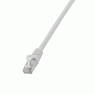 LogiLink Professional Câble patch, Cat. 6, F/UTP, 3,0 m, gris, gaine en, 3 m - gris 4052792021912