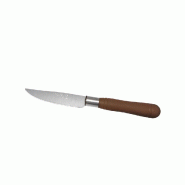 12X Couteau Portugais Lame 9 Cms Avec Manche En PP Marron - 5603680031668