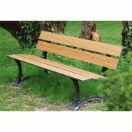 Banc public en bois buton industries bc 220 Banc public en bois buton industries bc 220