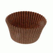 Caissette plissée brune papier n°1207 13x7x3 cm - par 1000