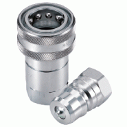 Coupleur Mâle - Acier - FG - 6.3 , 1/4” , 1/4” BSP FEMALE , 70 , 14.1 , 19