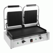 Grill Panini Professionnel Double - Plaques Lisses/nervurées - Buffalo - CU606 Grill Panini Professionnel Double - Plaques Lisses/nervurées - Buffalo - CU606