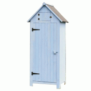 HABRITA Armoire Cabine De Rangement 0.41m² Bleu arm0805 - bleu 3760161078566