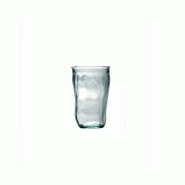 Hostelnovo del Valles Hostelnovo - Pack 6 Vaso Sac alto 350 ml verde - transparent Verre en cristal 2367DB622