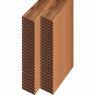 Lame de terrasse lisse en pin sylvestre 300 x 14 cm Premium (Lot de 50) 21 m2 Gueules Des Bois - marron 3700866370329 Lame de terrasse lisse en pin sylvestre 300 x 14 cm Premium (Lot de 50) 21 m2 Gueules Des Bois - marron 3700866370329