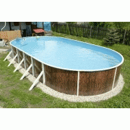 Piscine en kit hors sol acier