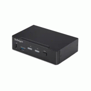 Switch KVM DisplayPort 2 Ports, 4K 60 Hz, DP 1.2, Gestion EDID, Hub USB 3.0 2 Ports, 4 Ports USB HID Switch KVM DisplayPort 2 Ports, 4K 60 Hz, DP 1.2, Gestion EDID, Hub USB 3.0 2 Ports, 4 Ports USB HID