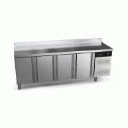 Table réfrigérée positive 4 portes 581L Concept 700 Gastronorm Fagor Professional - avec pieds