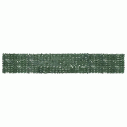 VidaXL Écran de balcon avec feuilles vert foncé 500x75 cm Modèle Ombre Beta Prime - 315485