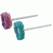 2 polissoirs éponge abrasive dure ø 20 mm