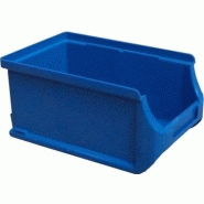 Bac à bec en plastique bleu - Dimensions: 160 x 102 x 75 mm - Modèle 456204