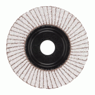 Disques à lamelles Aluminium 125MM - MILWAUKEE - Grain 60 Disques à lamelles Aluminium 125MM - MILWAUKEE - Grain 60
