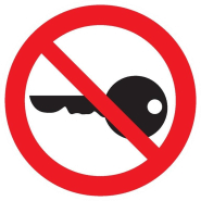 Panneaux rigides ronds 420 mm interdictions obligations - PNRPSC-TL05/IDMR_0