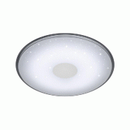 Plafonnier Led  Ø42,5cm Blanc Effet étoilé 2400 lm - Trio - Shogun - blanc plastique 4017807298819