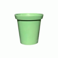 PLAST'UP ROTOMOULAGE Pot de fleurs rond xxl delight 200l - VERTPISTACHE - vert 0637962081190
