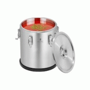 Royal Catering - Royal Catering Boîte isotherme empilable en acier inoxydable 20 l - argenté inox 4250928653284